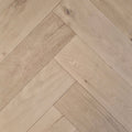 Engineered European White Oak arranged in a herringbone pattern.  