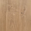 engineered European oak Gstaad Glow Wide plank  shown close up. 
